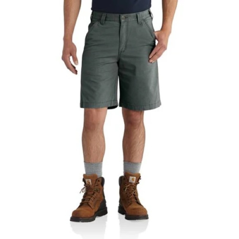 Carhartt size 38 Rugged Flex® Relaxed Fit Work Shorts, Green, Utility Cargo